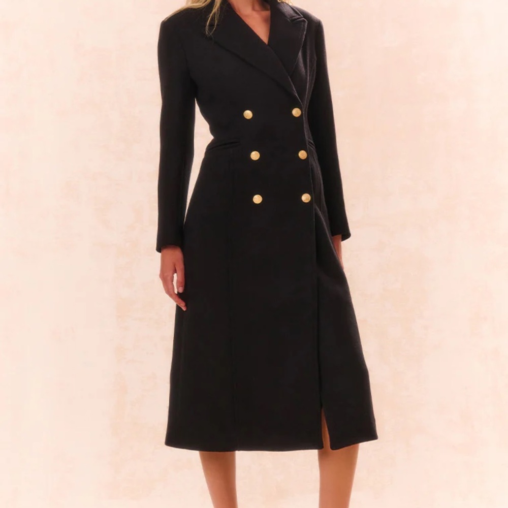 Love Shack Fancy Angeli Military Coat